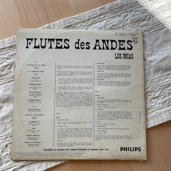 Los Incas - Flûte des Andes - Vintage Vinyl 1967 - Picture 2 of 5